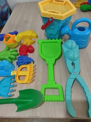 baby fox: Детские ведёрки комплект, в наличии 4 шт. Большие голубые - по 150 с — 1