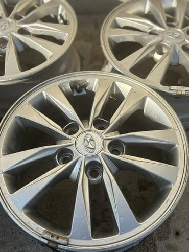 продаю титан диск на ниву: Литые Диски R 15 Hyundai, Комплект, отверстий - 5, Новый — 2