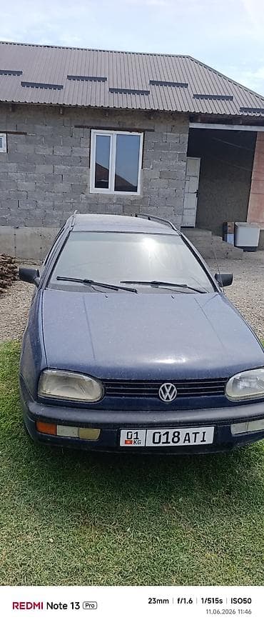 Volkswagen Golf Variant: 1992 г., 1.8 л, Механика, Бензин, Универсал