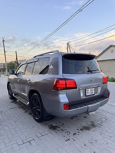 lexus 600: Lexus LX: 2008 г., 5.7 л, Автомат, Газ, Внедорожник — 2