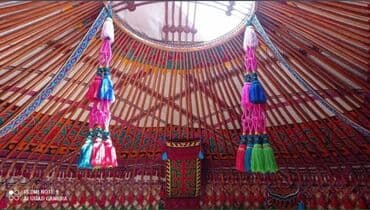 Музыкалык аспаптар: Боз уй, Юрта, Боз уй, Юрта, Боз уй арендага берилет, жыгач жана темир — 6