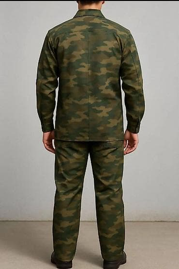 камуфляж ткань: Мужской спортивный костюм, XL, Новый, Самовывоз — 3
