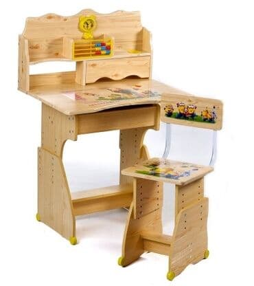 рабочий стол детский: Детские парты разного вида в наличии имеются — 8