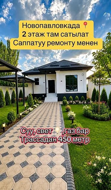 модульный дома: Новопавловка. Продаётся двухэтажный дом с качественной отделкой — 1