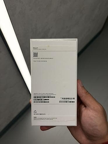 iphone cable: IPhone 17, Б/у, 256 ГБ, White Titanium, Зарядное устройство, Защитное стекло, Чехол, 100 % — 6