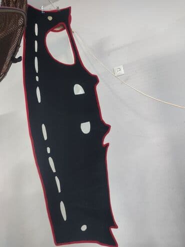 Ворсовые Накидка на панель Mercedes-Benz, цвет - Черный, Новый, Самовывоз, Бесплатная доставка, Платная доставка