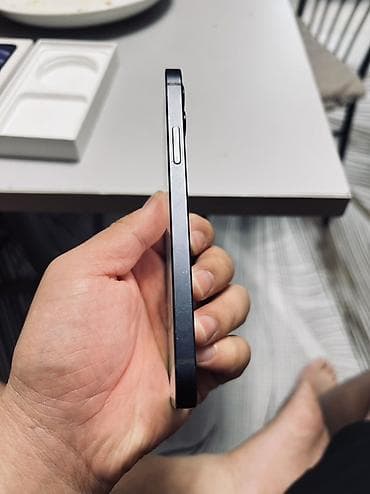 techno camon: IPhone 12, Б/у, 64 ГБ, Черный, Коробка, 76 % — 5