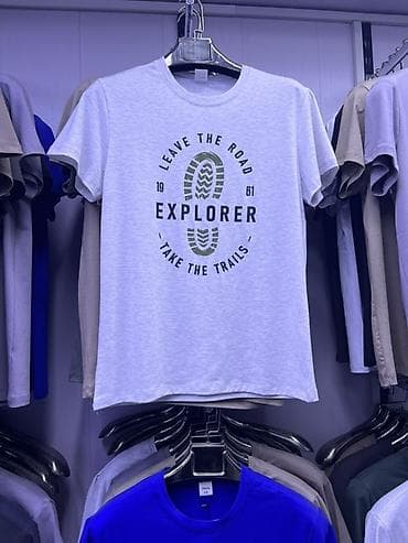 Куртки: Акция акция распродажа Мужские футболки с принтами - Базовые — 10