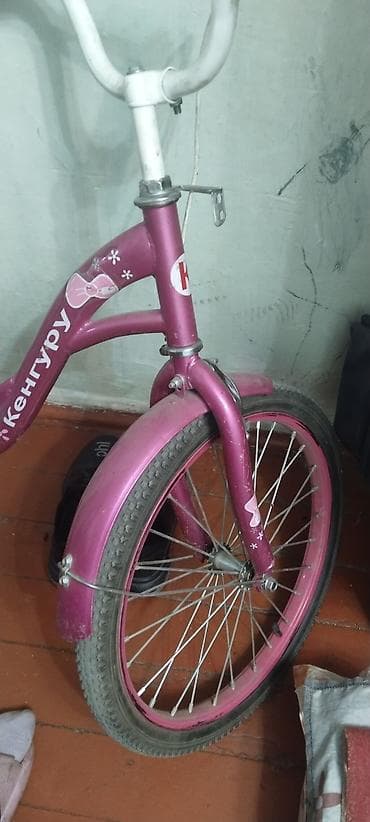 fixed gear: Детский велосипед, 2-колесный, 9 - 13 лет, Для девочки, Б/у — 3