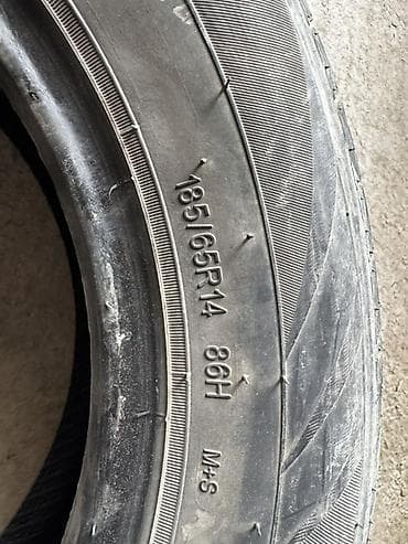 диски с шинами бу: Шины 185 / 65 / R 14, Всесезонная, Комплект, Легковые, Annaite — 3