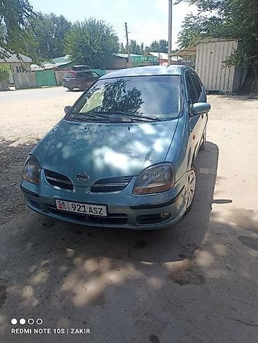 Унаа: Nissan Almera Tino: 2001 г., 1.8 л, Хетчбек — 4