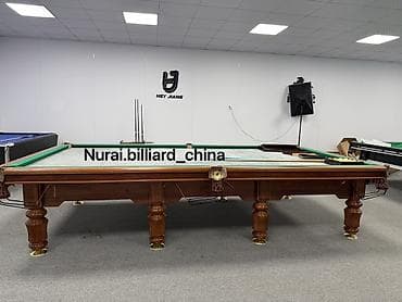 Бильярдные столы: Бильярдный «КОРОЛЕВСКИЙ» для русской пирамиды Размер - 12 фут Игровая — 2