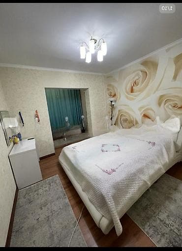 105: 4 комнаты, 96 м², Асанбай мкр 105 серия, 1 этаж, Косметический ремонт — 2