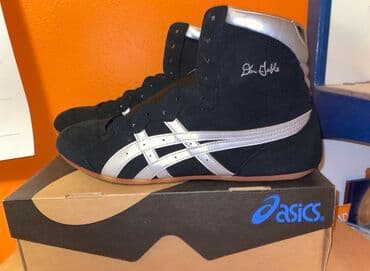 Ботинки: Мужские кроссовки, 45, Asics, Б/у, цвет - Белый, Бесплатная доставка, Платная доставка — 6