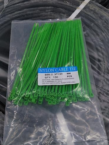 Нейлоновые стяжки (кабельные хомуты) - Тип: Nylon Cable Tie - Размер — 1