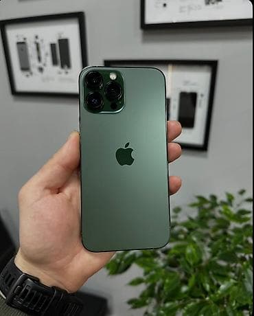 камера солнечная батарея: IPhone 13 Pro Max, Новый, 128 ГБ, Alpine Green, Защитное стекло, 100 % — 6