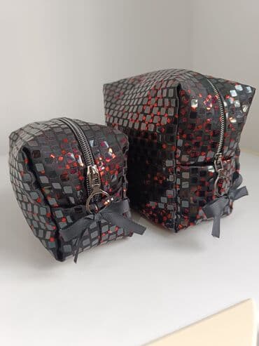 комплект косметики: Косметички наборы Размеры: Большая - 21×12 ×11см Средняя - ?10см — 7