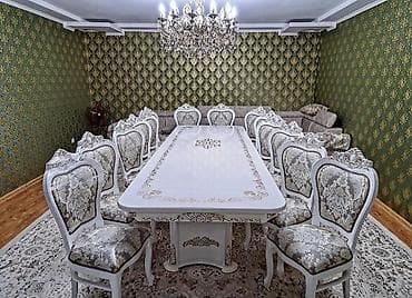 офисный столы: Стол и стул для зала, Новый, Бесплатная доставка, цвет - Белый — 8