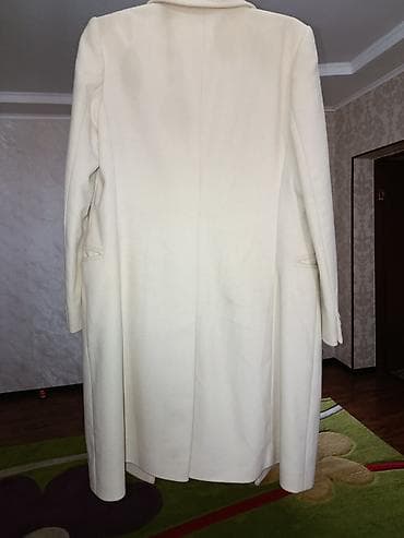 кожаные пиджак: Пальто, Классика, Осень-весна, По колено, Однобортная модель, L — 3