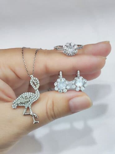 свадебные наборы ручной: Серебро 925 пробы Размеры имеются Для заказа пишите на Ватсапп — 8