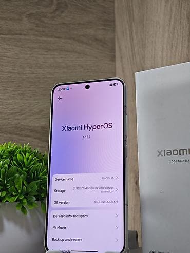 hoco w25: Xiaomi, 15, Б/у, 256 ГБ, цвет - Белый, 2 SIM — 5