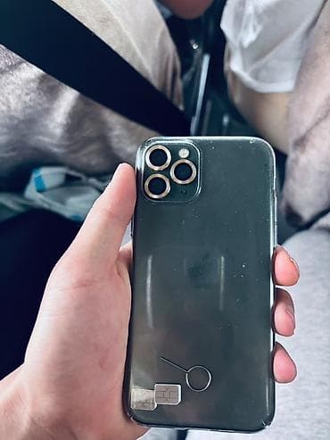 second tech: IPhone 11 Pro, Б/у, 64 ГБ, Space Gray, Чехол, 72 % — 2