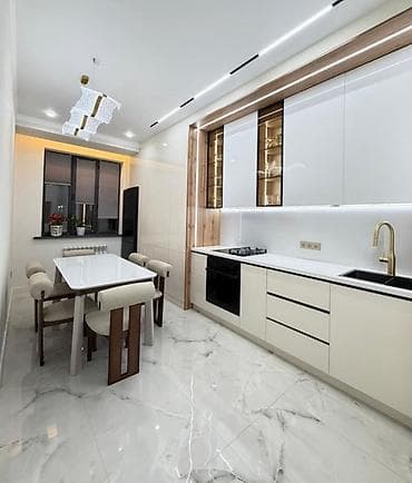 Квартиры: 2 комнаты, 60 м², Элитка, Тунгуч мкр Элитка, 5 этаж, Дизайнерский ремонт — 9