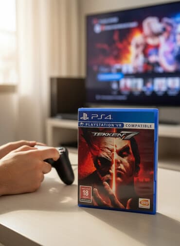 Продаю игру Tekken 7 на ps4 практически новая 
Цена 1.900с