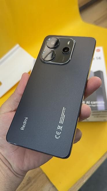 nokia 1: Redmi, Redmi Note 14, Б/у, 256 ГБ, 2 SIM — 3