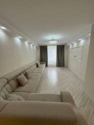 3 комнатная квартира джал: 3 комнаты, 90 м², Элитка, 8 этаж, Евроремонт — 1