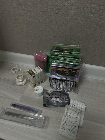 Бизнес үчүн жабдуулар: Набор для наращивания ресниц (профессиональный комплект) Девушки то — 1