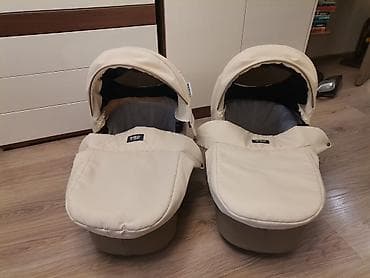 Коляскалар: Коляска для двойни RIKO Basic (2 в 1) - Формат «бок о бок»: две — 7