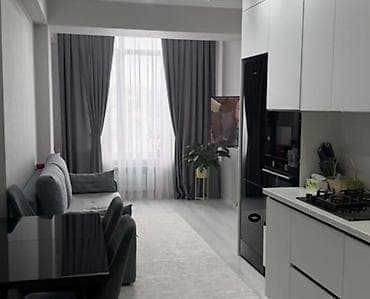 pro group: 2 комнаты, 49 м², Асанбай мкр Элитка, 4 этаж, Дизайнерский ремонт — 3