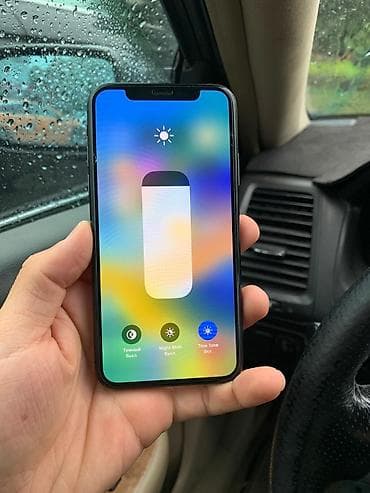 iphone x бу: IPhone X, Б/у, 64 ГБ, Черный, Защитное стекло, Чехол, 100 % — 8