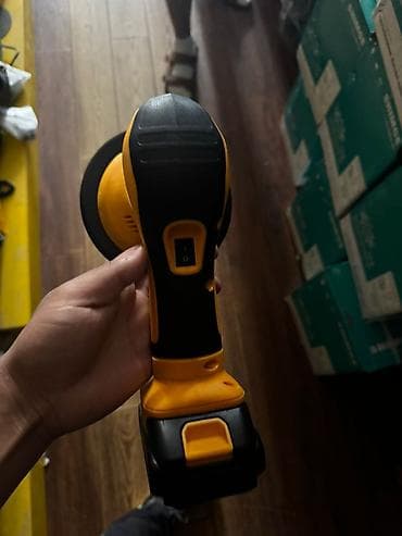 Үй жана бакча: Аккумуляторная ротационно‑эксцентриковая полировальная машина ROLF 21V — 3