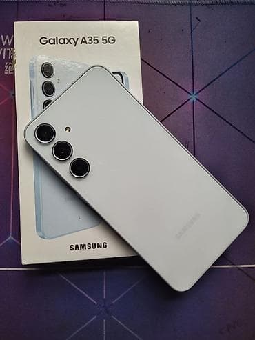 Samsung Galaxy A35, 128 ГБ, цвет - Белый — 1