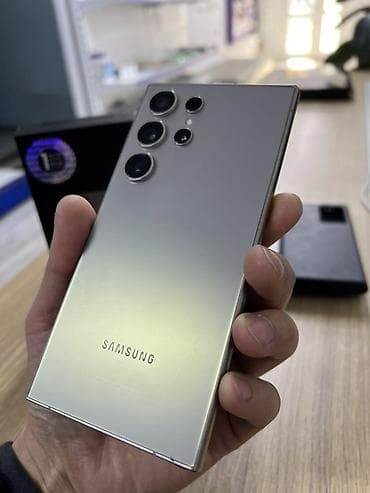 samsung ош: Samsung Galaxy S24 Ultra, цвет - Серебристый, eSIM — 4