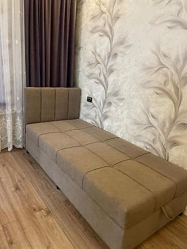 авто спальник: Односпальная кровать, Новый, С мягким изголовьем, В рассрочку, длина - 200 см — 6