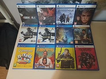 ps 4 5: Игры для PS5/PS4 (диски): - Death Stranding 2 — 3800 - Resident Evil 4 — 1