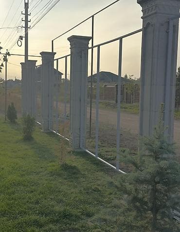 козье: Римские колонны под навес, козырёк и забор — изготовление под заказ — 2