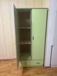 детские шифоньеры фото: Шкаф для одежды, Б/у, Прямой, ЛДСП — 4