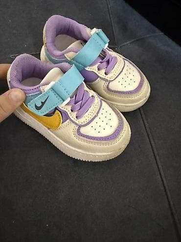 Бөбөктөр үчүн топтомдор: Детские кроссовки Nike для малышей - Модель: низкие кроссовки с — 1