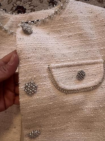 Балдардын башка кийимдери: Комплект, түсү - Ак, Жаңы — 6