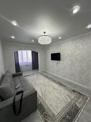 tophouse: 1 комната, 109 м², Киргизия 1 106 серия улучшенная, 6 этаж, Свежий ремонт — 1