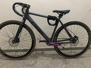 bid e2: Шоссейный фикс/сингл-спид велосипед PINK - Рама и вилка: легкий — 3