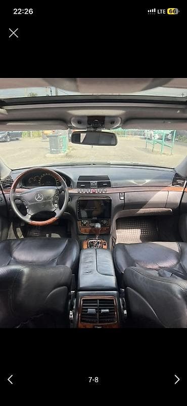 пневма 470: Mercedes-Benz S-Class: 2001 г., 4.3 л, Автомат, Газ, Седан — 3