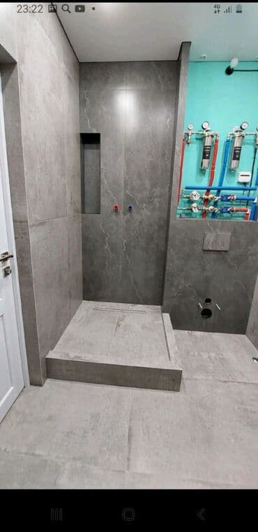 кафельщик бишкек: Резка плитки, Укладка плитки в ванной, Укладка плитки на пол | Мозаичная плитка, Стеклянная плитка, Зеркальная плитка | Вертикальная укладка, Диагональная укладка, Горизонтальная укладка Больше 6 лет опыта — 1