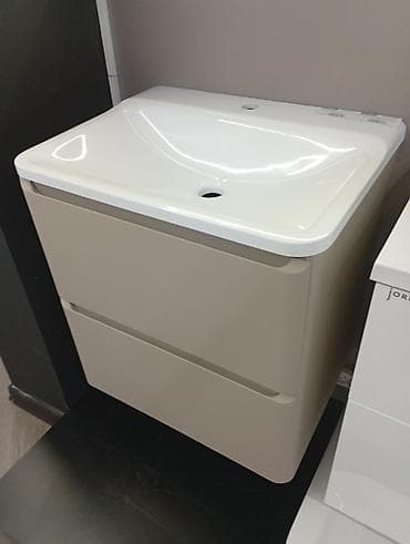 bed: Раковина с тумбой для ванной комнаты Jorno Raval, комплект 60 см. - — 1