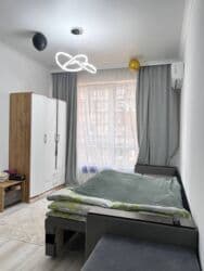 квартира бишкек долгосрочная: 1 комната, Агентство недвижимости, Без подселения, С мебелью полностью — 2