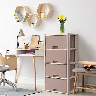 4х: Комод "Колорит" бежевый 4-х секционный производство Россия .Прямые — 5